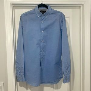 Men’s Massimo Dutti blue shirt